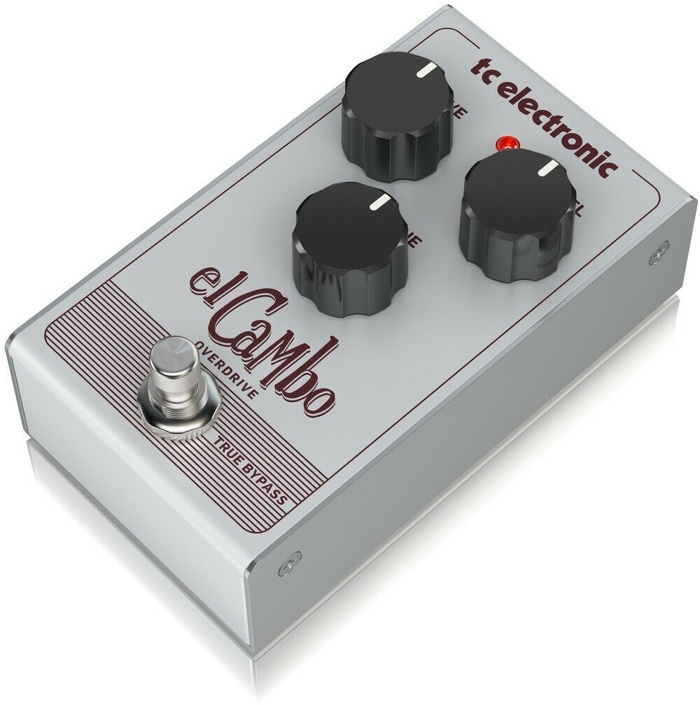 TC electronic EL MOCAMBO OVERDRIVE педаль овердрайв, олдскульный звук с имитацией лампового звучания