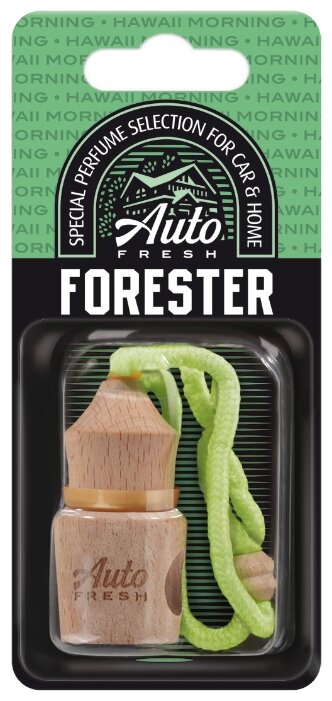 Auto Fresh Ароматизатор для автомобиля Wood Forester Hawaii Morning