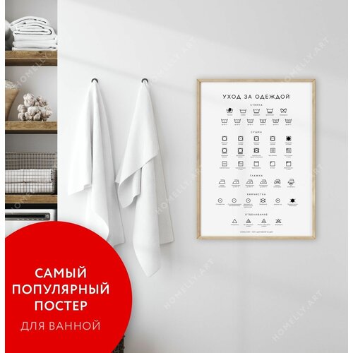 Постер в ванную 