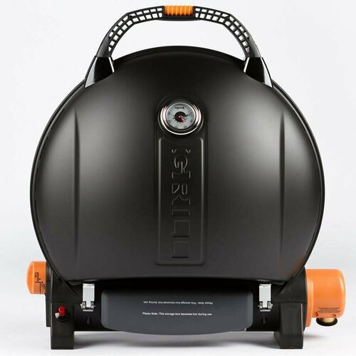 Газовый гриль O GRILL 800T black + адаптер А