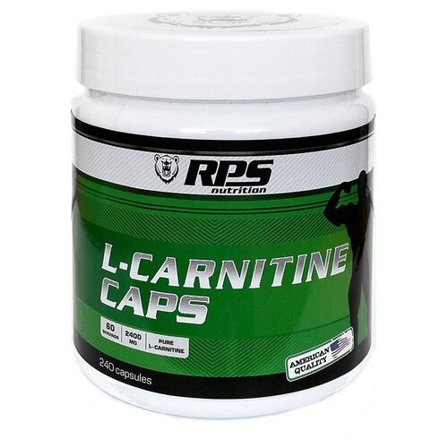 RPS Nutrition L-карнитин, 240 шт., нейтральный rlinesportnutrition l карнитин 200 шт нейтральный