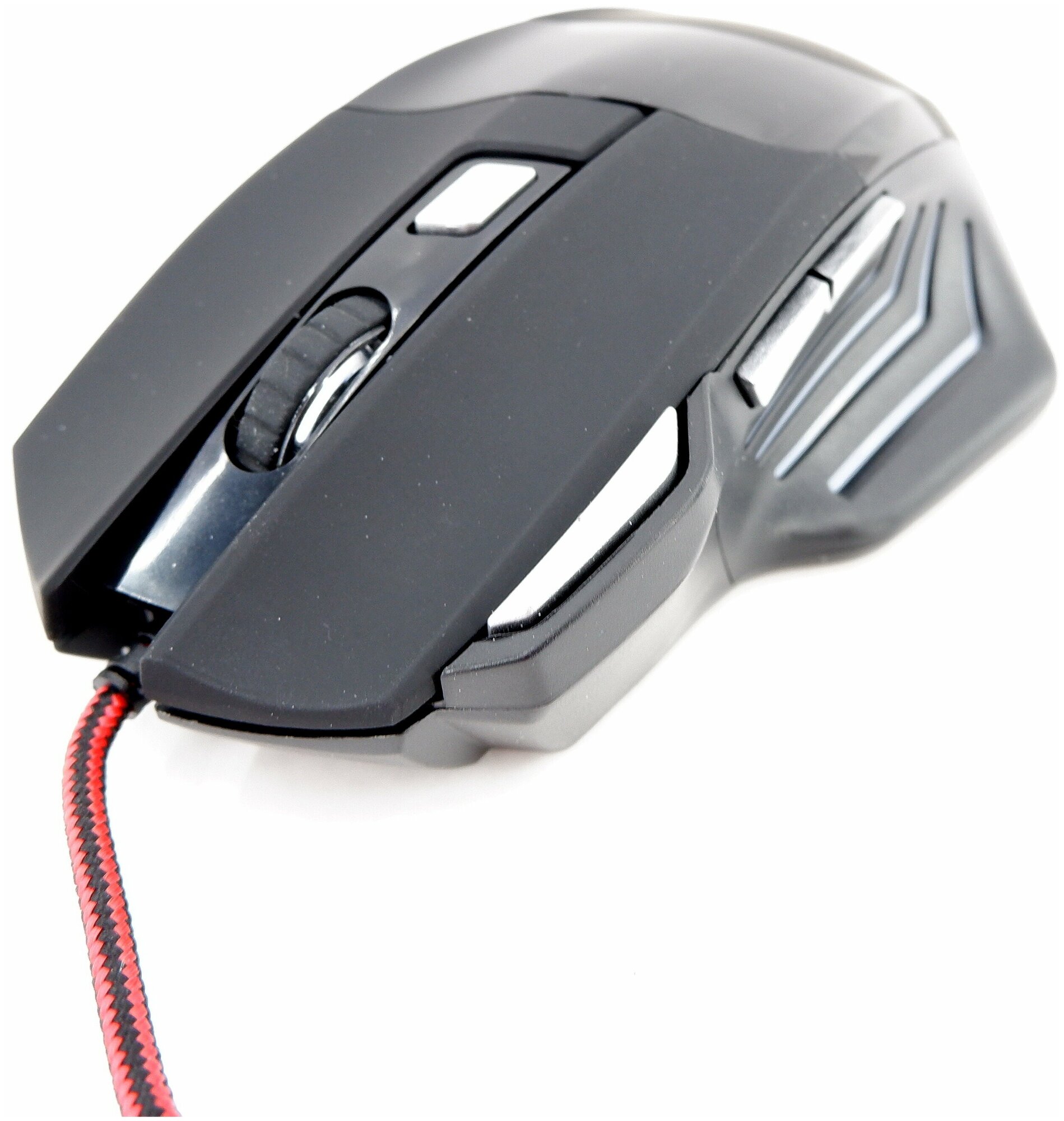 Мышь Laser Exegate EX289487RUS (USB, лазерная, 800/1600/2400/3200dpi, 7 кнопок и колесо прокрутки, балансировочные грузи - фото №13