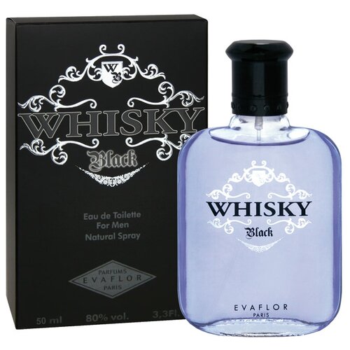 Evaflor туалетная вода Whisky Black, 50 мл