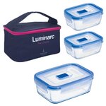 Luminarc Набор контейнеров Pure Box Active с термосумкой - изображение
