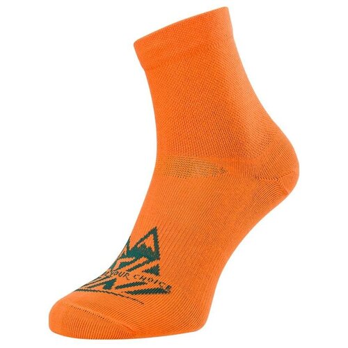 Носки Silvini, размер 45-47, оранжевый, зеленый