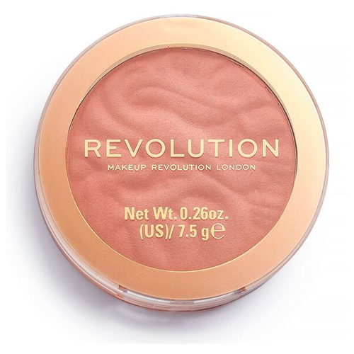 REVOLUTION румяна компактные Blusher Reloaded, Rhubarb & Custard revolution румяна компактные blusher reloaded peach bliss