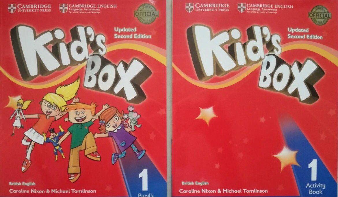Kid's Box 1 комплект Pupil's book + Activity book (Updated Second Edition)