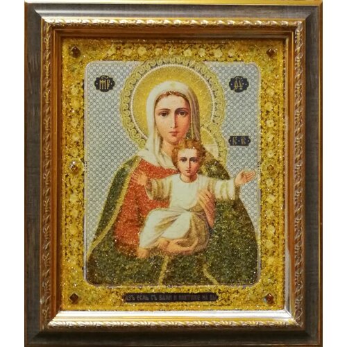 Икона из янтаря Богоматерь икона святой александр невский из балтийского янтаря