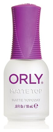 Orly для ногтей с матовым эффектом Matte Top, 18 мл (Orly, ) - фото №1