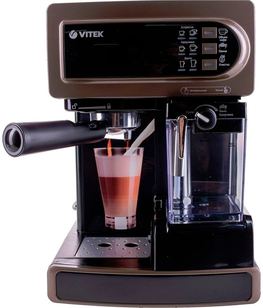 Кофеварка рожкового типа VITEK - фото №7