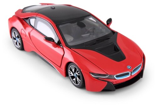 Машина Rastar BMW i8 красный 1:24