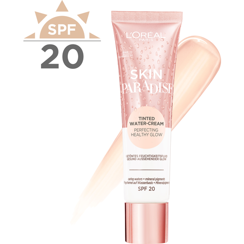 L'Oreal Paris Тональный флюид Skin Paradise, SPF 20, 30 мл/30 г, оттенок: 03 fair, 1 шт.