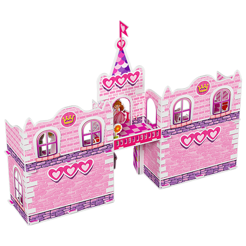 фото 3d пазл с наклейками замок принцессы софи играмама