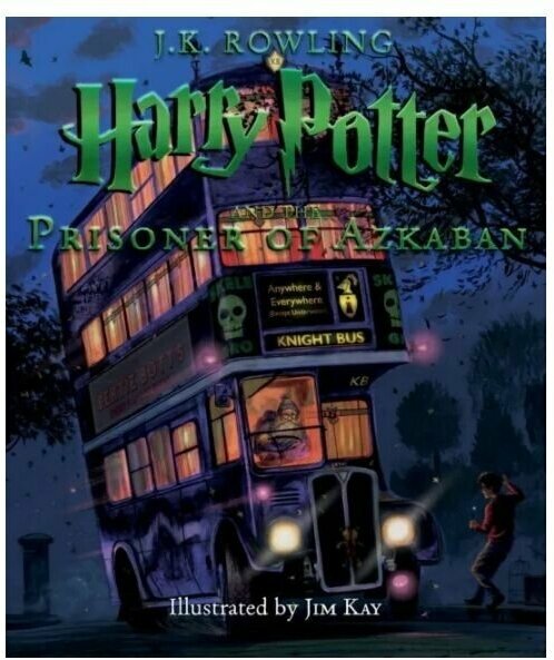 Harry Potter and the Prisoner of Azkaban / Гарри Поттер и узник Азкабана с иллюстрациями Джима Кэя на английском языке