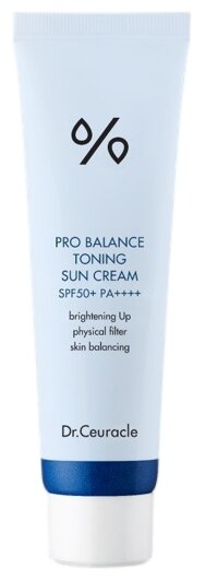 Dr.Ceuracle крем Pro Balance Toning Sun Cream SPF 50, 50 мл