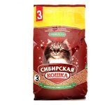 Впитывающий наполнитель Сибирская кошка универсал, 3 л - изображение