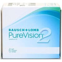 Контактные линзы Bausch & Lomb PureVision 2 HD, 6 шт., R 8,6, D -2,5