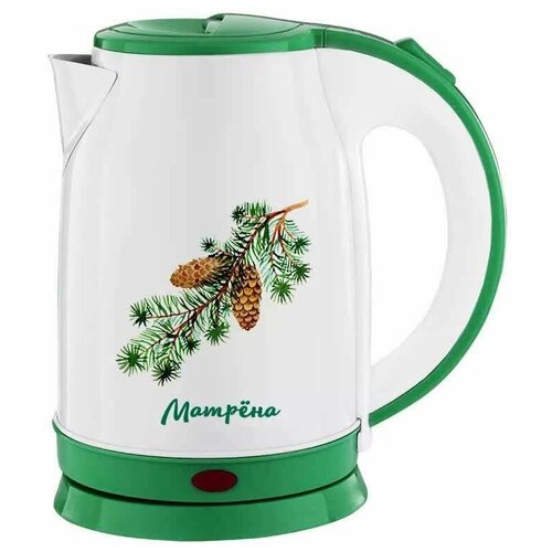 Чайник электрический 18Л 1500ВТ диск нерж СТ БЕЛзелен С РИС ЕЛЬ С шишками матрена 153400₽