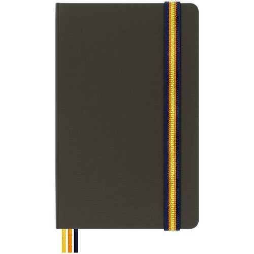 Блокнот Moleskine LIMITED EDITION K-WAY SKQP062KWGREENWMR Large 130х210мм обложка текстиль 240 страниц нелинованный зеленый