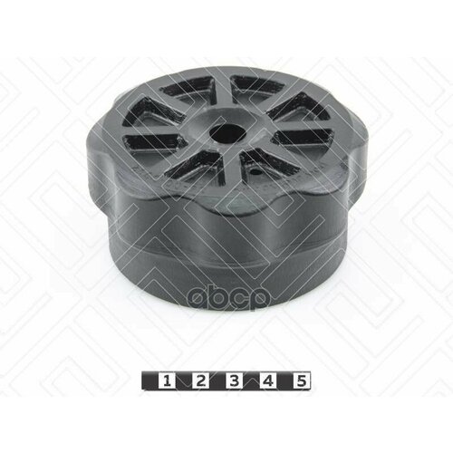 36000052_ручка Зажимная Восьмилучевая Барашек Крепёжный С Гайкой М10 Нержавейка Полиуретан арт 36000052 905₽