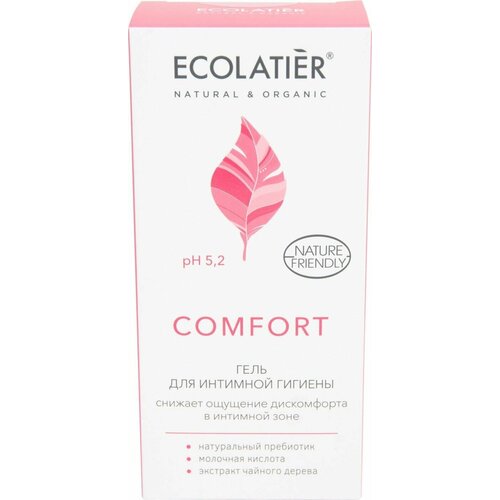 Ecolatier / Гель для интимной гигиены Ecolatier Comfort 250мл 3 шт