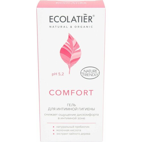 Ecolatier / Гель для интимной гигиены Ecolatier Comfort 250мл 3 шт гель для интимной гигиены ежедневный уход ecolatier natural care 250 мл