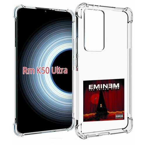 Чехол MyPads THE EMINEM SHOW для Xiaomi 12T / Redmi K50 Ultra задняя-панель-накладка-бампер