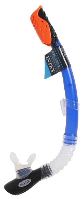 Трубка для плавания INTEX Hyper-Flo Sr. Snorkel от 8 лет 55924