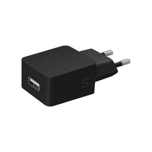 фото Зарядное сетевое устройство 20143 ur usb wall chrgr 5w -blk trust