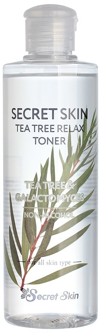 Тонер для лица с экстрактом чайного дерева Secret Skin Tea Tree Relax Toner (250мл.)