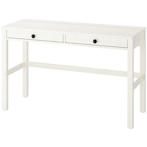 Стол с 2 ящиками Hemnes 120*47*75 см черно-коричневый