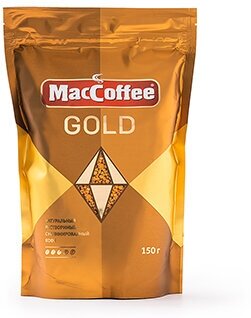 Растворимый кофе MacCoffee Gold, пакет, 150 г
