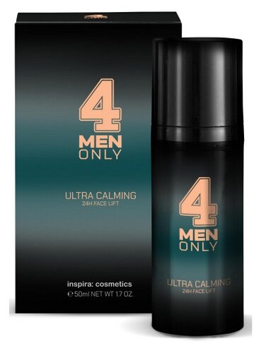 Inspira Cosmetics 4 Men Only лифтинг-крем для лица Успокаивающий, 50 мл