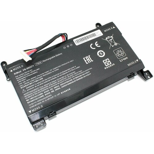 Аккумуляторная батарея для ноутбука HP OMEN 17-an013TX (FM08) 14.8V 4400mAh OEM аккумулятор для ноутбука hp omen 17 an013tx fm08 14 8v 4400mah