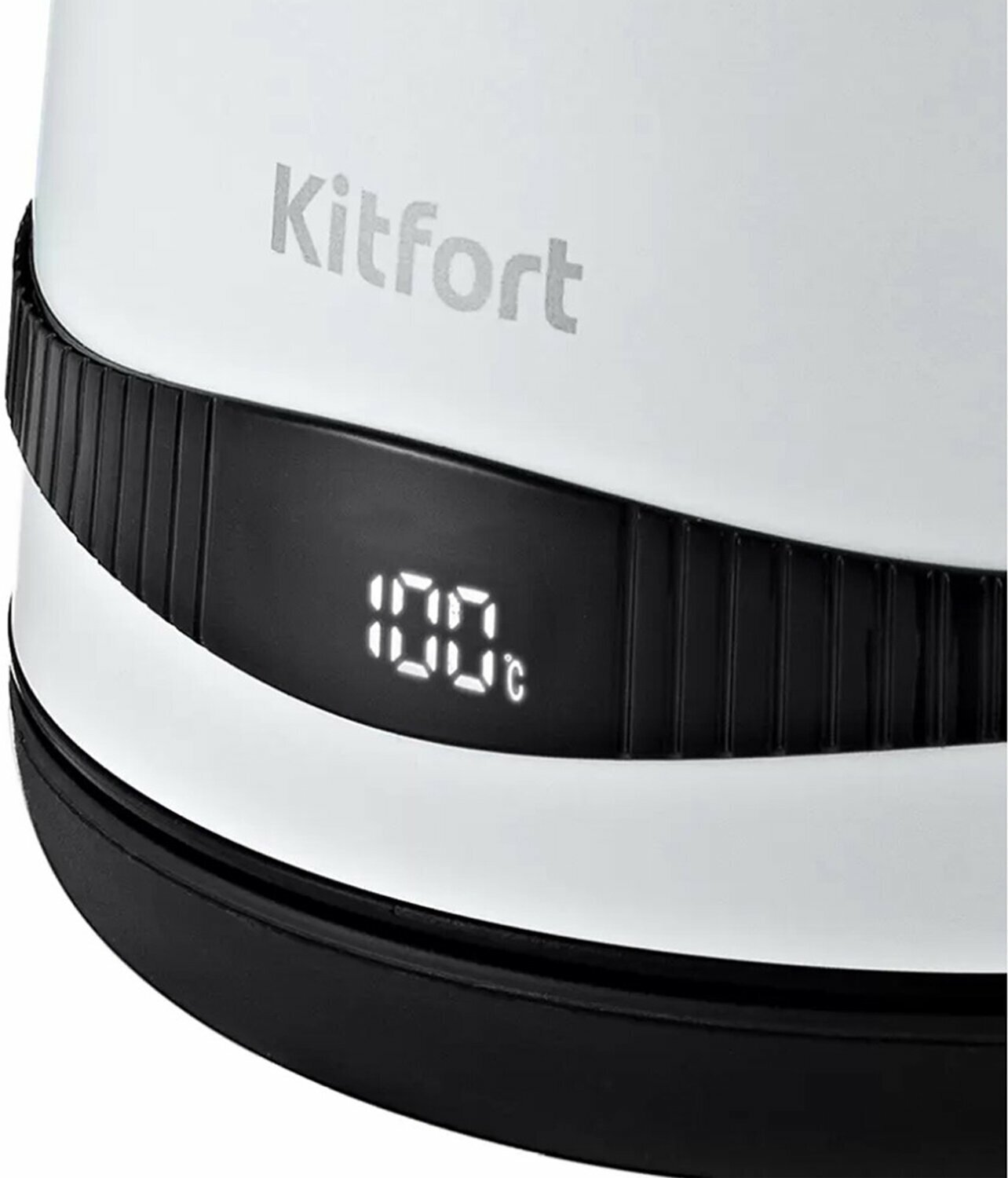 Чайник электрический Kitfort КТ-6121-2 белый - фотография № 4