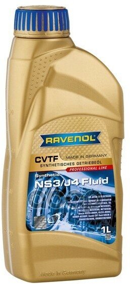 Масло Трансмиссионное Cvtf Ns3/J4 1Л (Синтетика) Ravenol арт. 1211132001