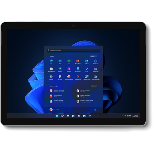 10.5 Планшет Microsoft Surface Go 3 for Business i3 (2021), 8/128 ГБ, Wi-Fi, Windows 11 Pro, платиновый