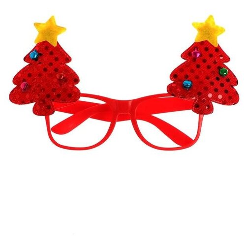 карнавальные очки ёлочка световые Карнавальные очки Ёлочка
