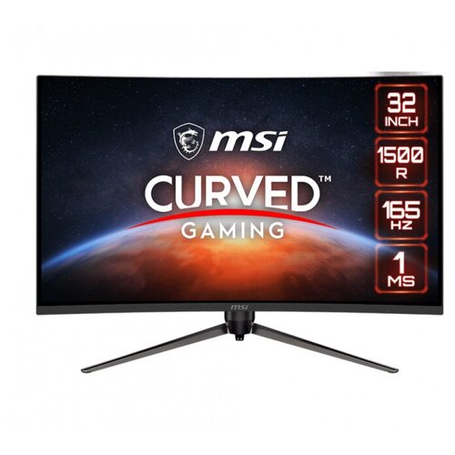 MicroStar Монитор MSI Optix 315 AG321CQR WQHD 2560x1440 165HZ 1ms 2xHDMI20 1xDisplayPort12 9S6-3DB45H-014 чёрный 4419800₽