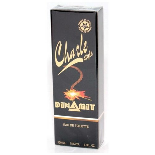 Чарли стиль туалетная вода муж. 100мл без слюды динамит (маркир)
