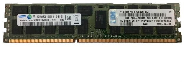Оперативная память Samsung M393B1K70CH0-YH9, 47j6136, DDR3, 8 Гб, 10600