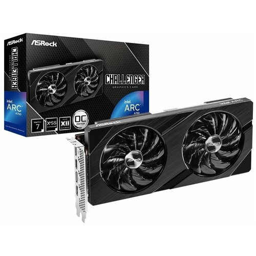 Видеокарта ASRock Intel Arc A750 Challenger D 8GB OC A750CLD 8GO 3539600₽