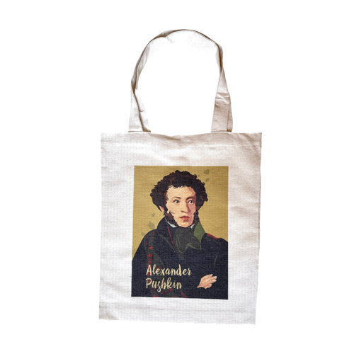 фото Сумка шоппер телефонная песенка о кисаньке, бежевый