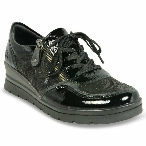 фото Полуботинки remonte dorndorf, размер 42, черный