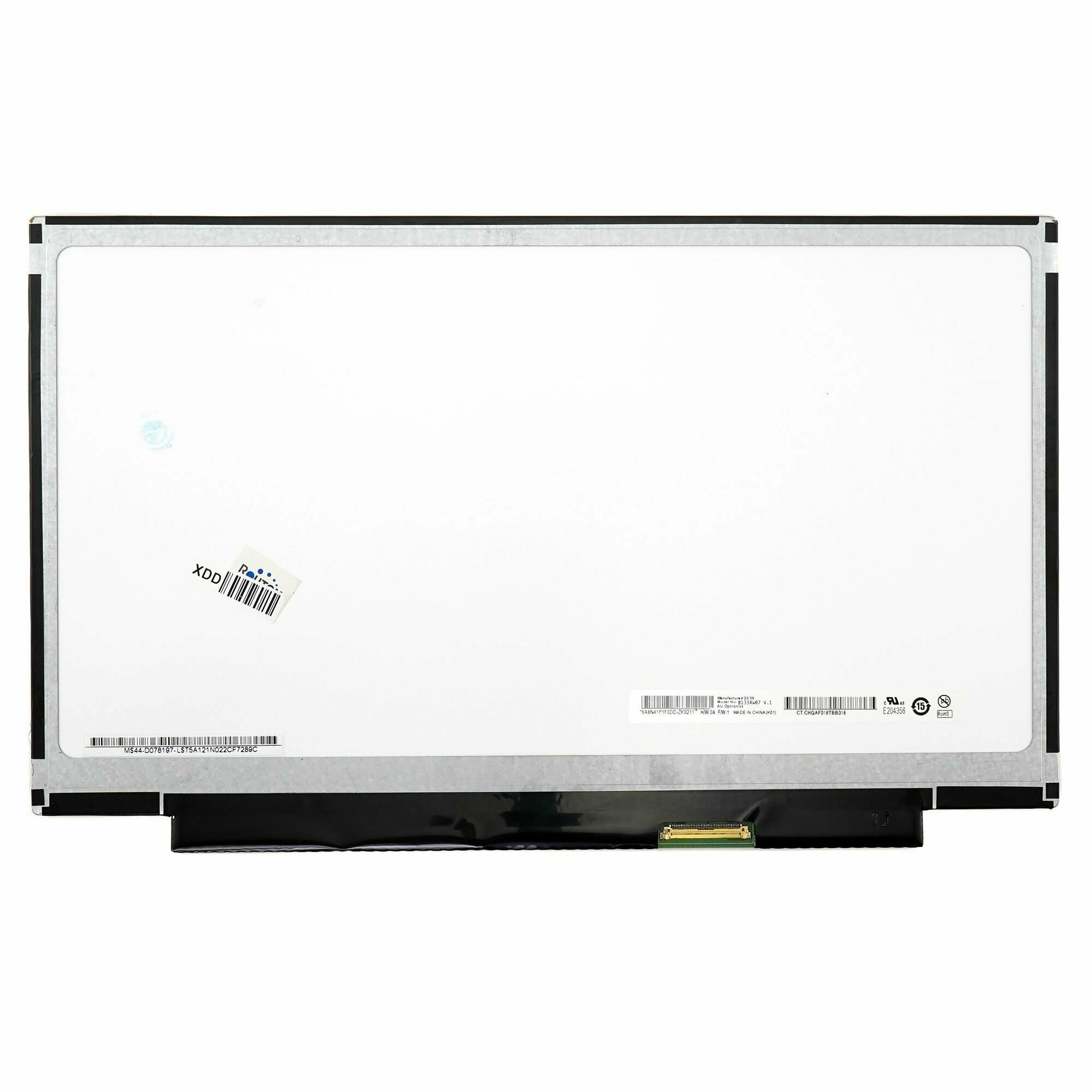 Матрица 13.3" B133XW07 V.1 40 Pin Slim 1366x768 TN глянцевая