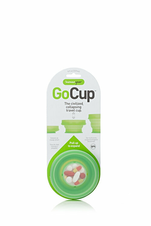 Складной стаканчик GoСup, разм. М, Зелёный