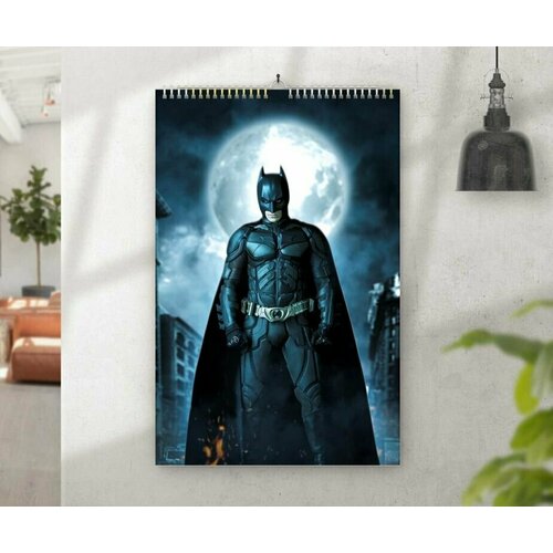 Календарь перекидной Бэтмен, the Batman №25 брелок с гравировкой бэтмен the batman 25