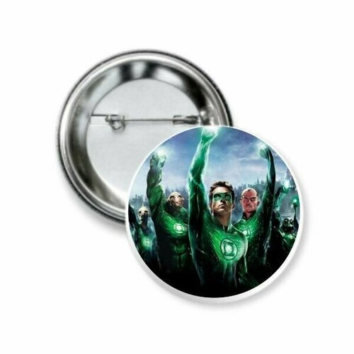 Значок Зелёный фонарь, Green Lantern №6