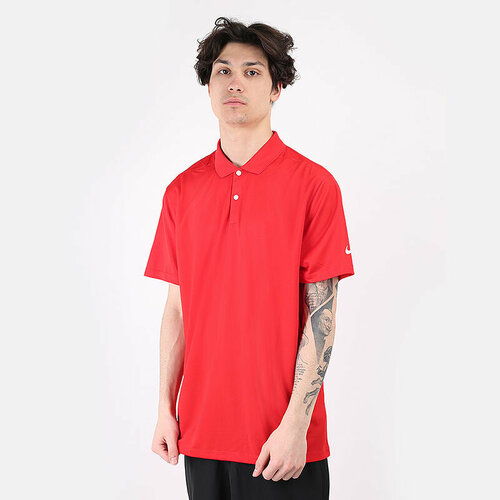 фото Поло nike dri-fit victory golf polo, размер m, красный