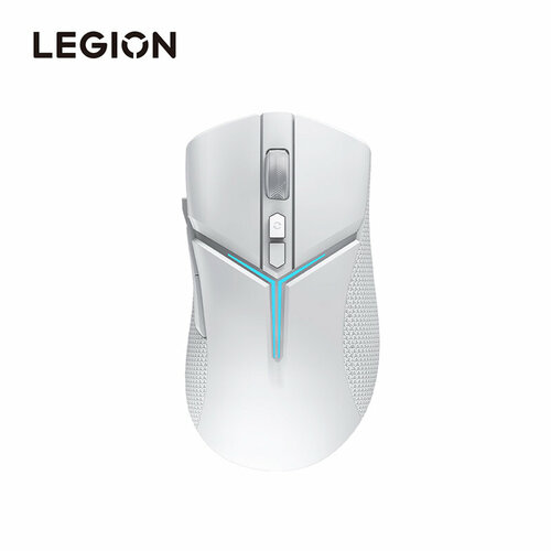Беспроводная игровая мышь Lenovo LEGION M7 RGB 2-Zone / UltraSense PAW3395 / 26000Dpi / 1000Hz /USB Type-C / 2.4GHz / Bluetooth 5.0 / Ice White